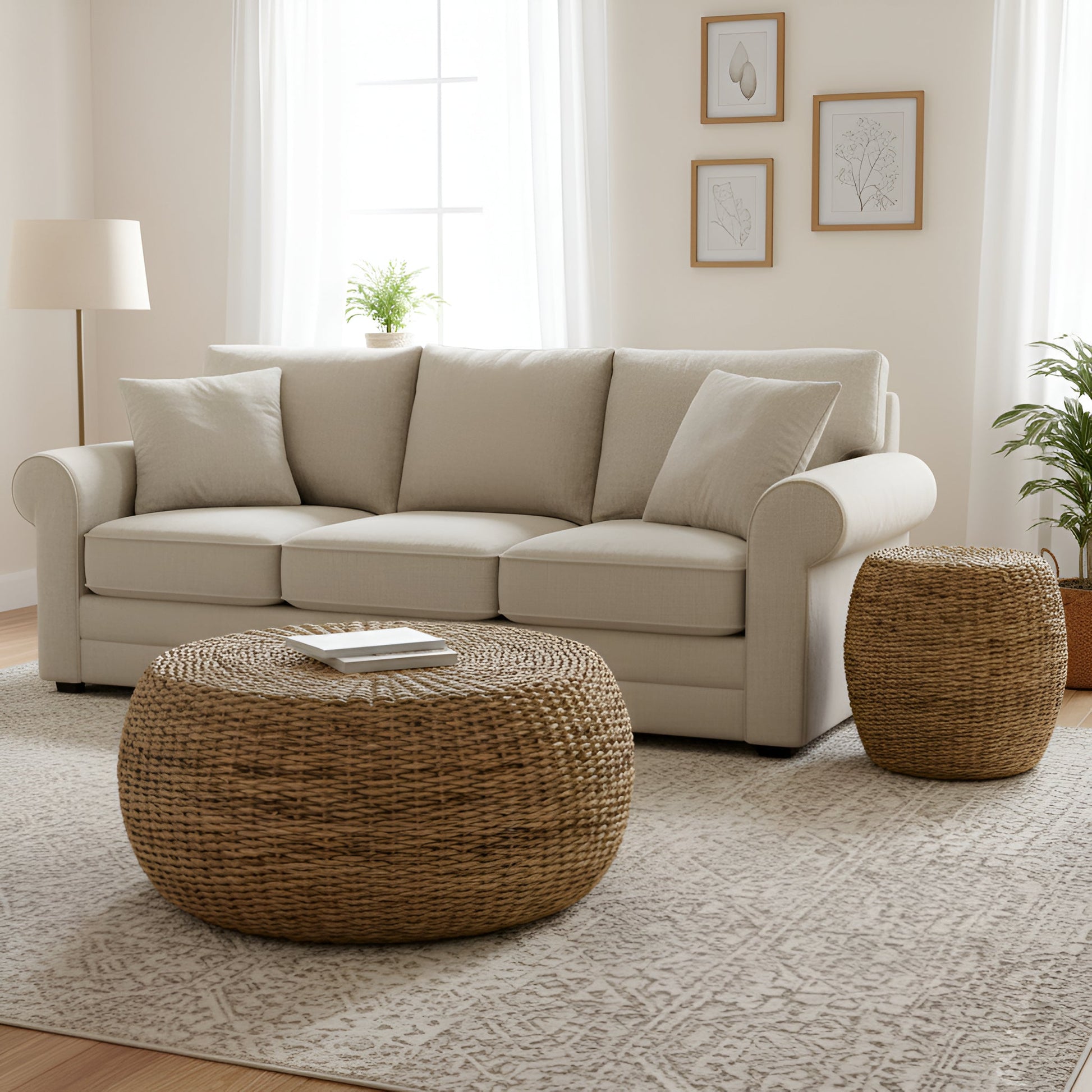 Banyan Round Coffee Table - Alpine Furniture