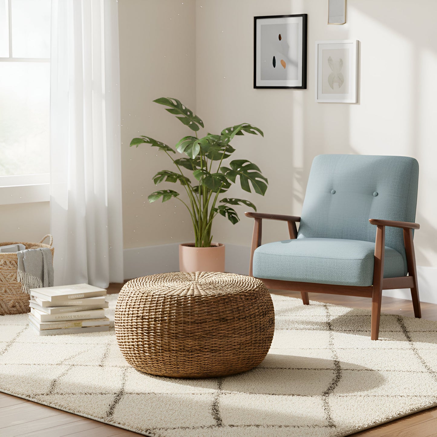 Banyan Round Coffee Table - Alpine Furniture