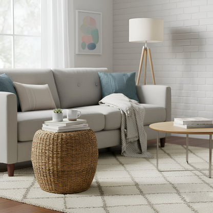 Banyan Round End Table - Alpine Furniture