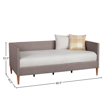 Britney Daybed, Dark Grey Linen - Alpine Furniture