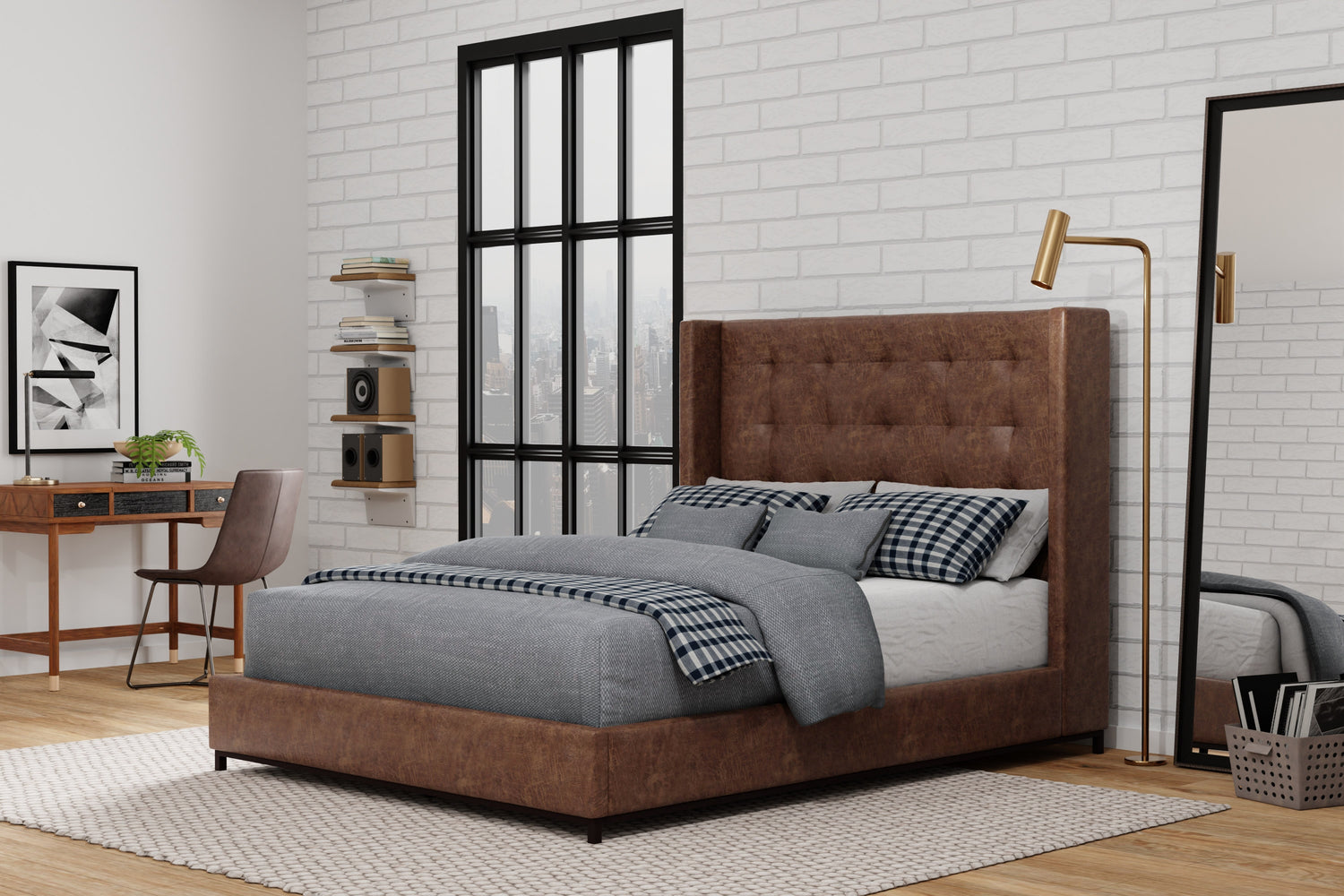 Mundo Bed - Alpine Furniture