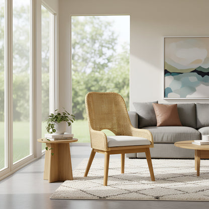 Caldera Dining Chair w/ Cushion (Set of 2) - Alpine Furniture