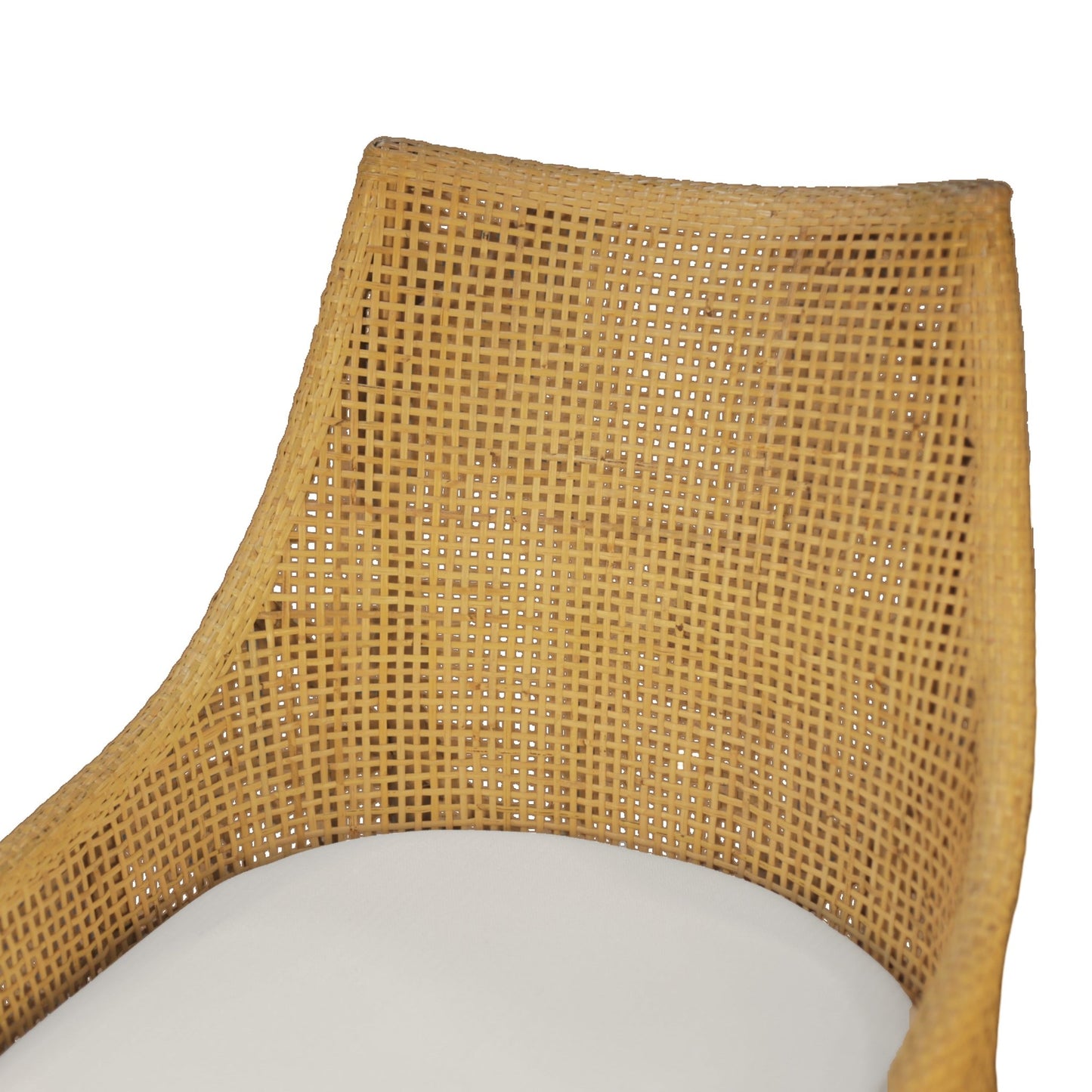 Caldera Dining Chair w/ White Cushion (Set of 2) - Alpine Furniture