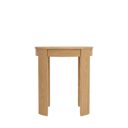 Carter Round End Table - Alpine Furniture