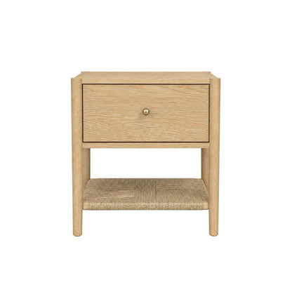 Claudia Nightstand, Natural - Alpine Furniture