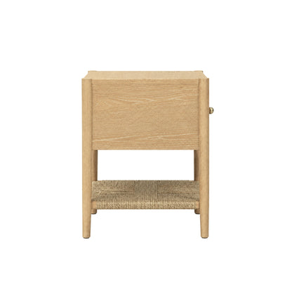Claudia Nightstand, Natural - Alpine Furniture