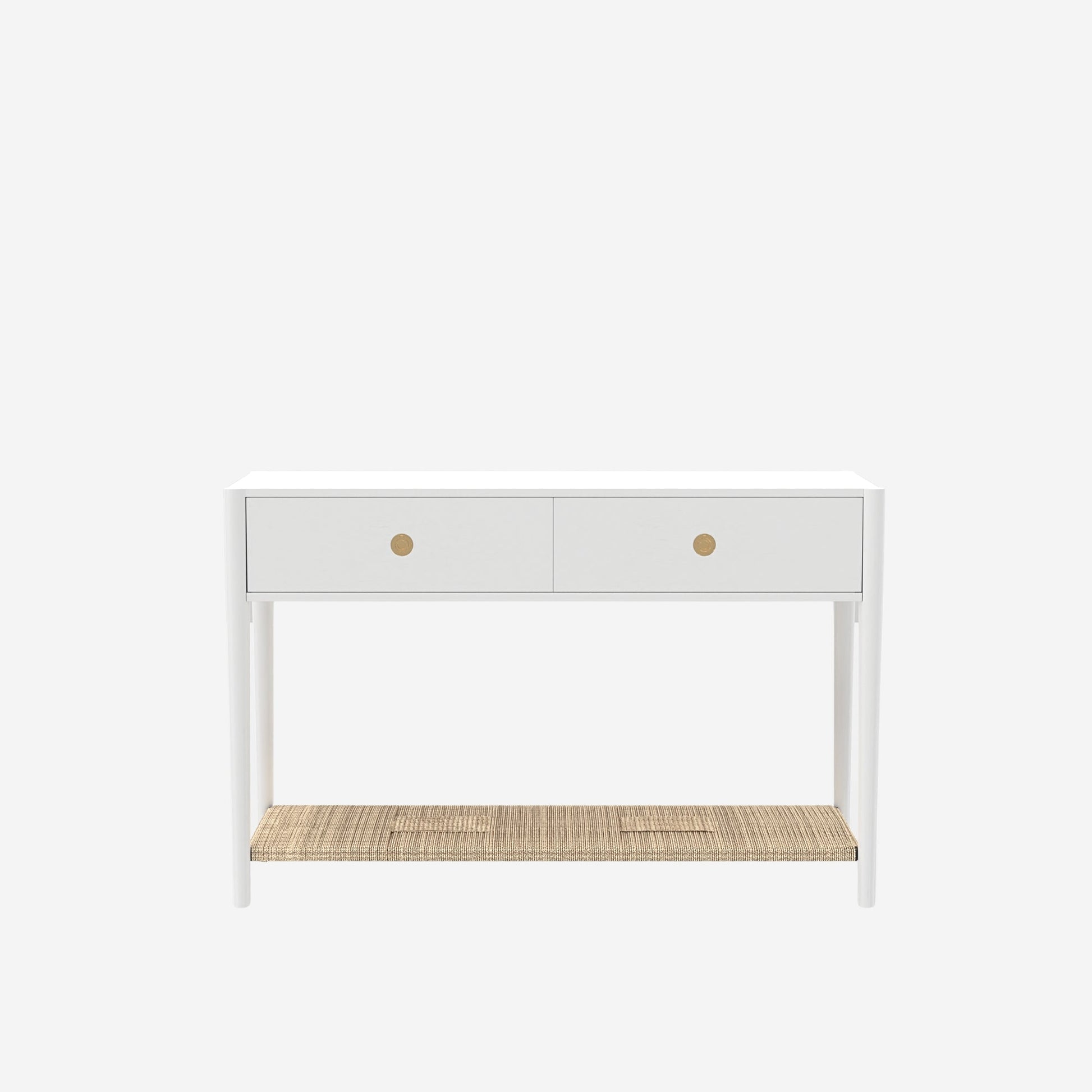 Cleo Console Table, Coconut Milk - Alpine Furniture