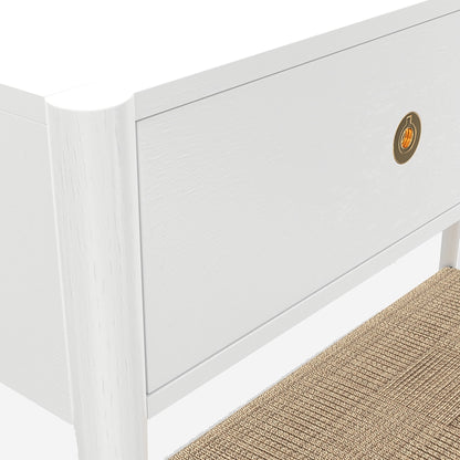 Cleo Console Table, Coconut Milk - Alpine Furniture