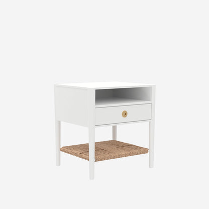 Cleo Nightstand, Coconut Milk - Alpine Furniture