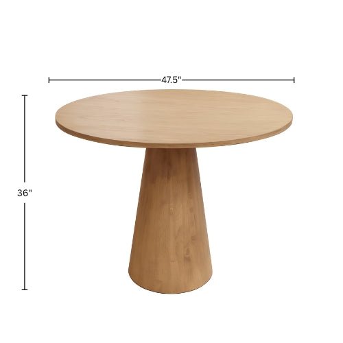 Cove Counter Height Table, Natural - Alpine Furniture