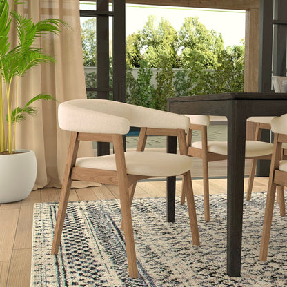 Cove Curved Back Side Chairs - Alpine Furniture