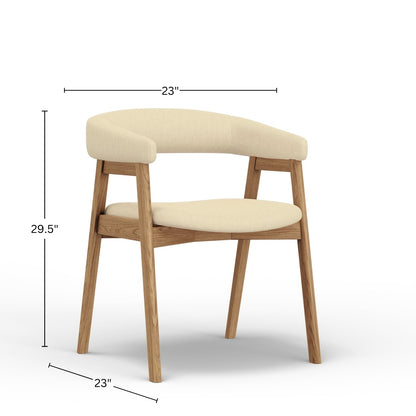 Cove Curved Back Side Chairs - Alpine Furniture