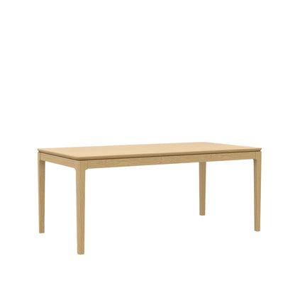Cove Rectangular Dining Table, Light Oak - Alpine Furniture