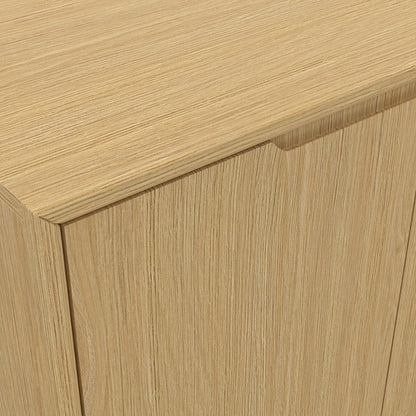 Cove Server, Light Oak - Alpine Furniture