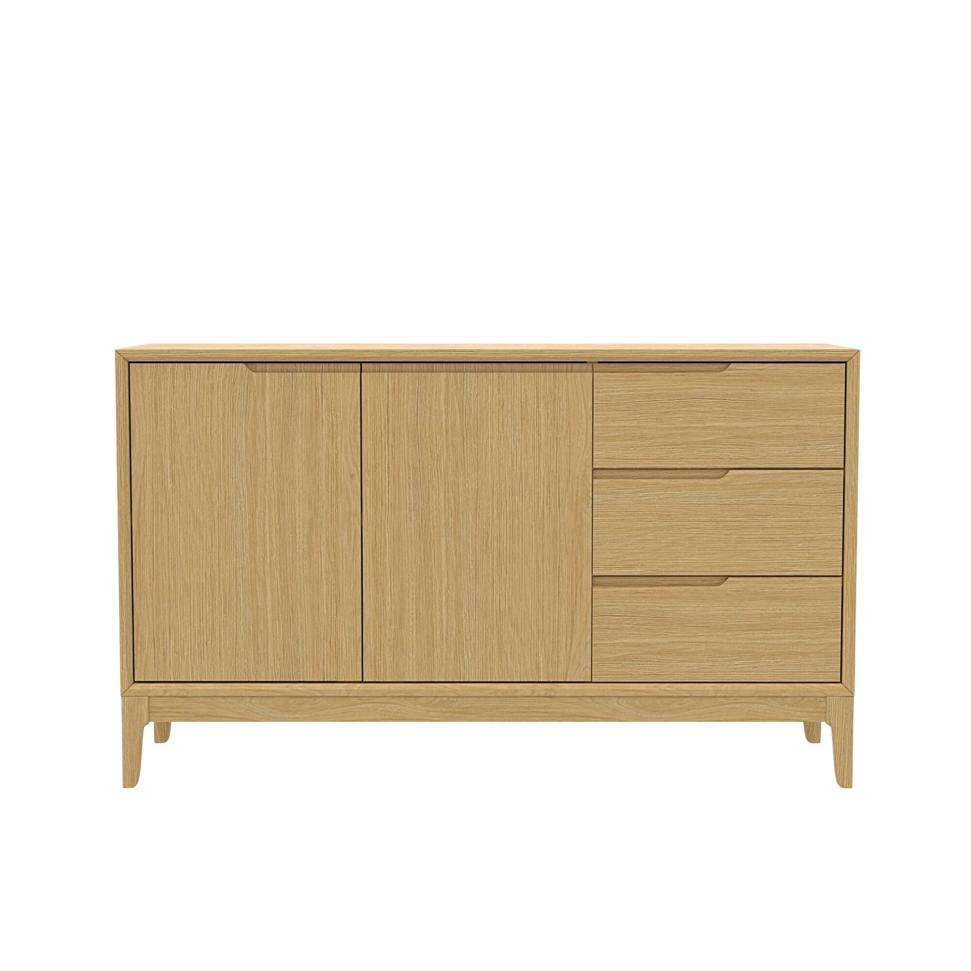 Cove Server, Light Oak - Alpine Furniture