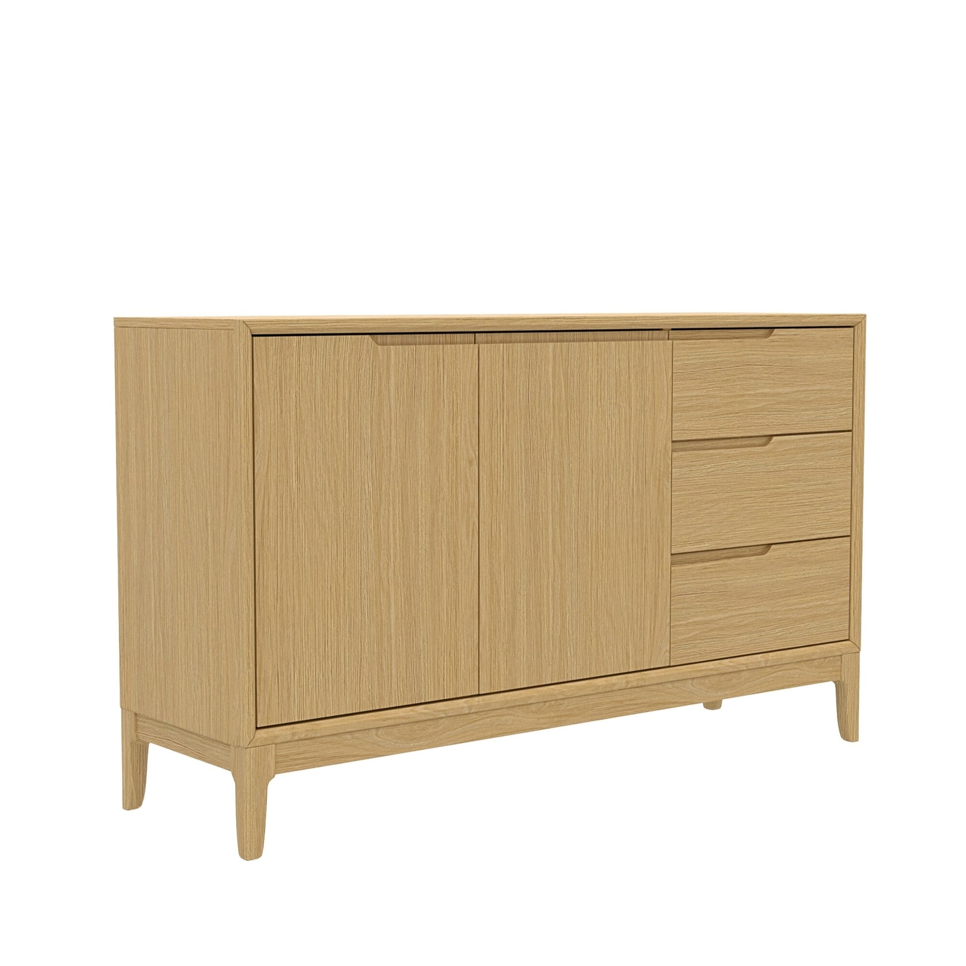 Cove Server, Light Oak - Alpine Furniture