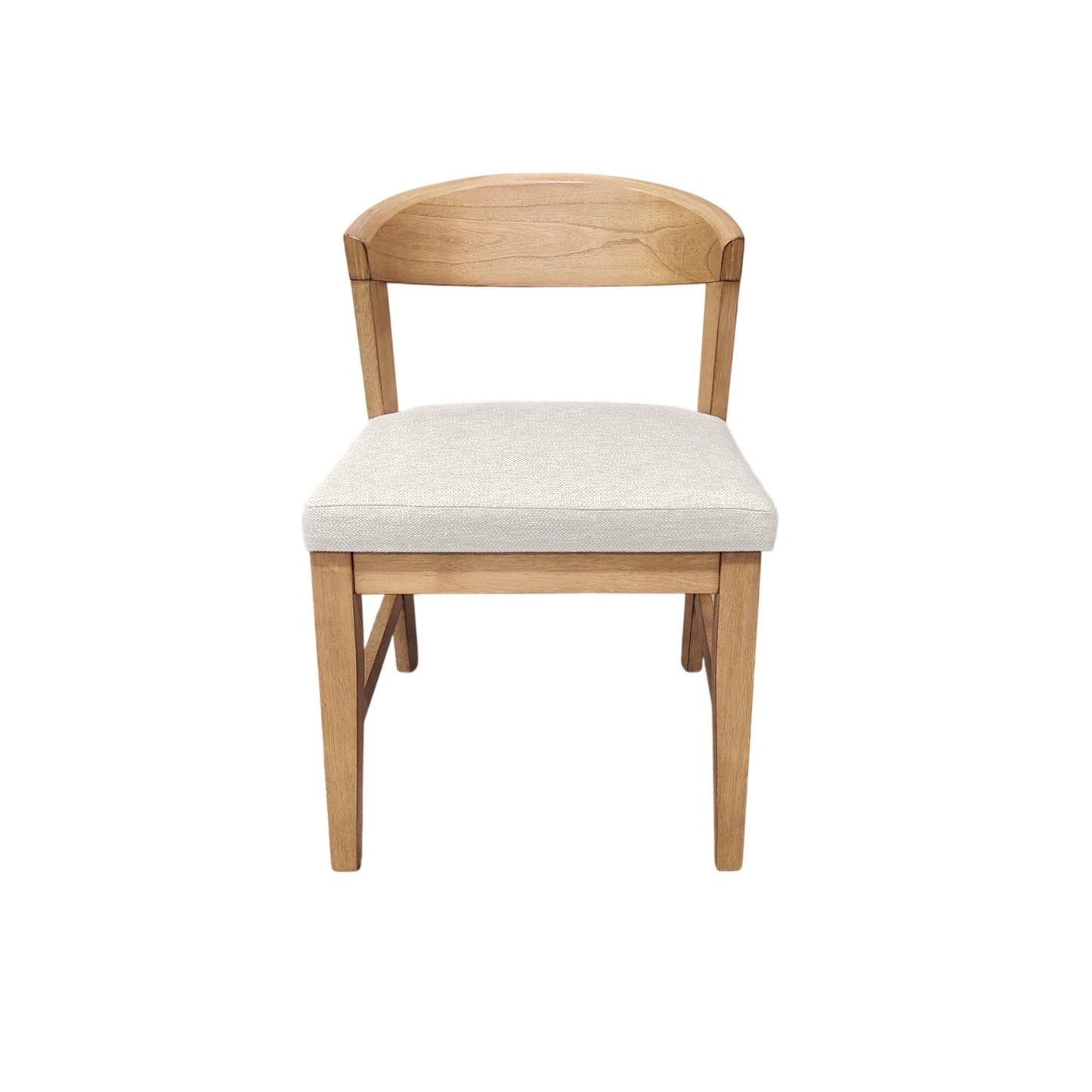 Cove Wood Back Chairs (Set of 2), Natural - Alpine Furniture