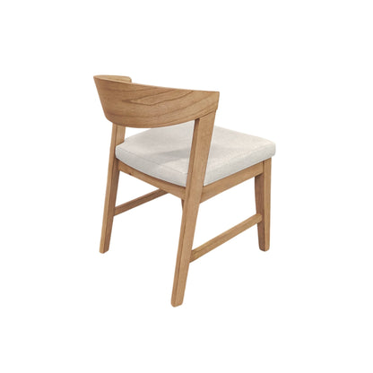 Cove Wood Back Chairs (Set of 2), Natural - Alpine Furniture