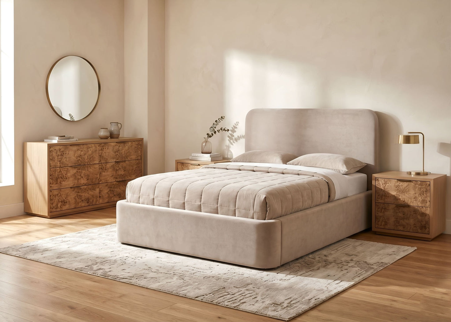 Dawson Platform Bed - Alpine Furniture