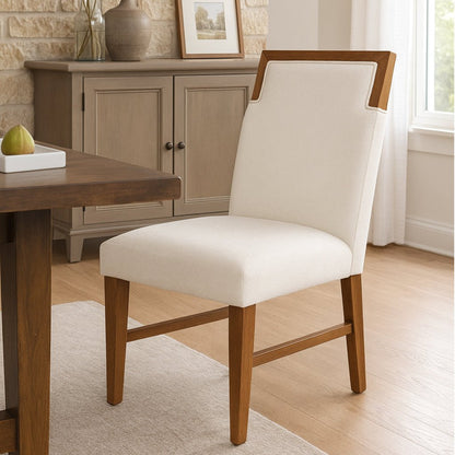 Donte Oak Side Chairs, Set of 2 - Alpine Furniture