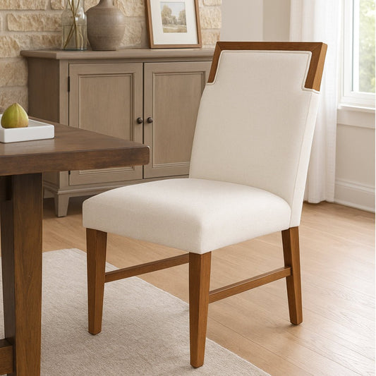 Donte Oak Side Chairs, Set of 2 - Alpine Furniture