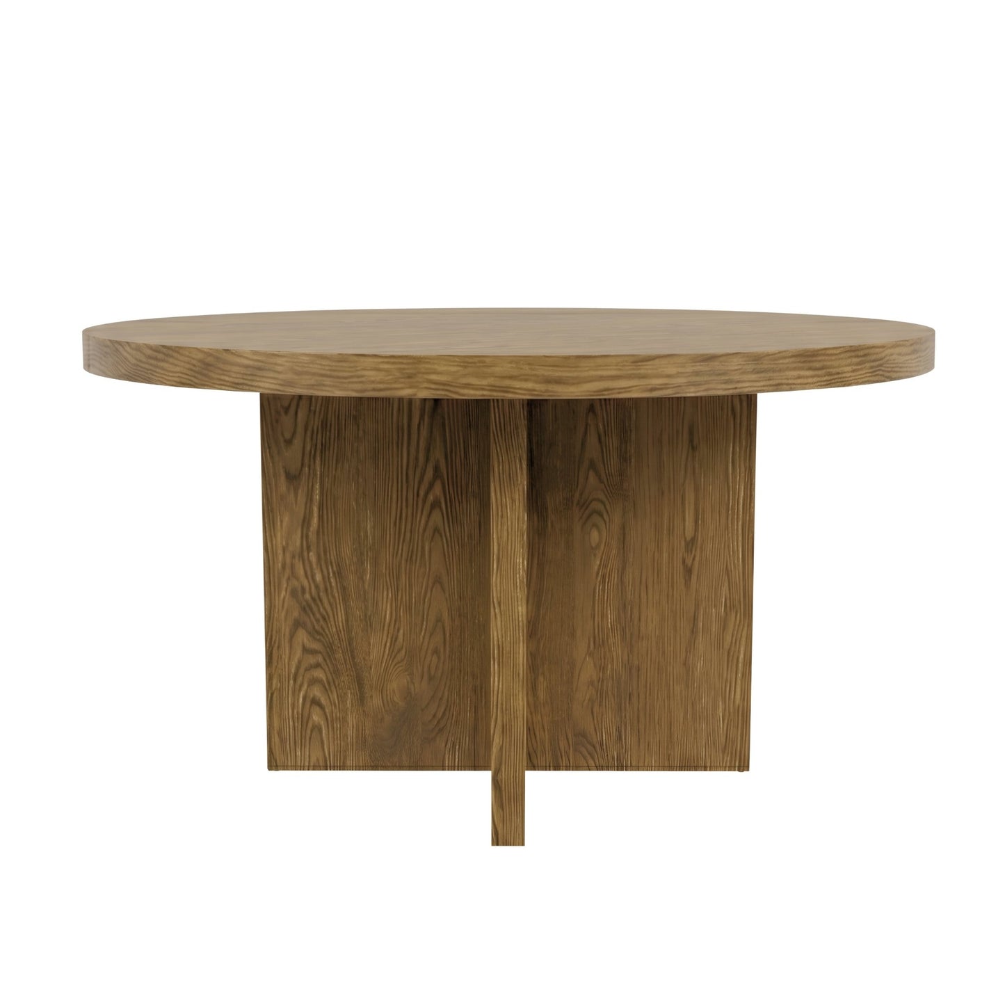 Donte Round Table, Oak - Alpine Furniture