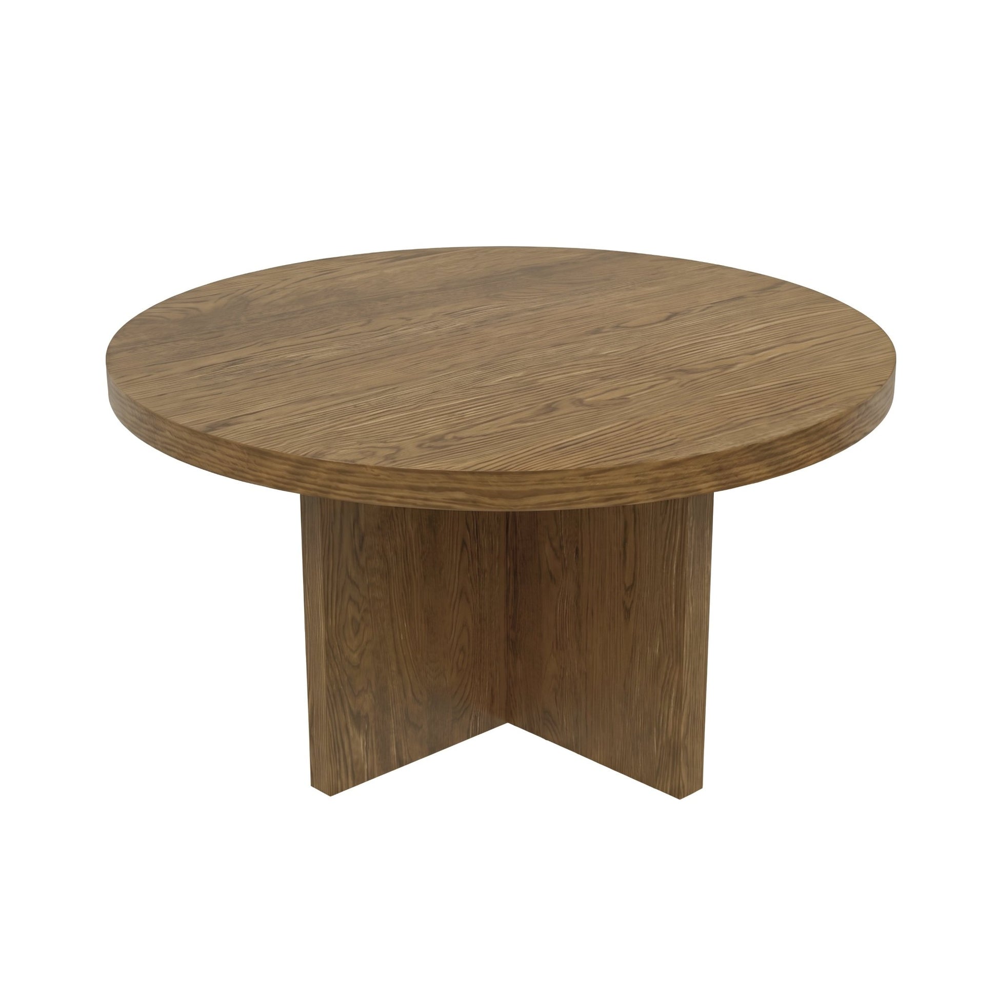 Donte Round Table, Oak - Alpine Furniture
