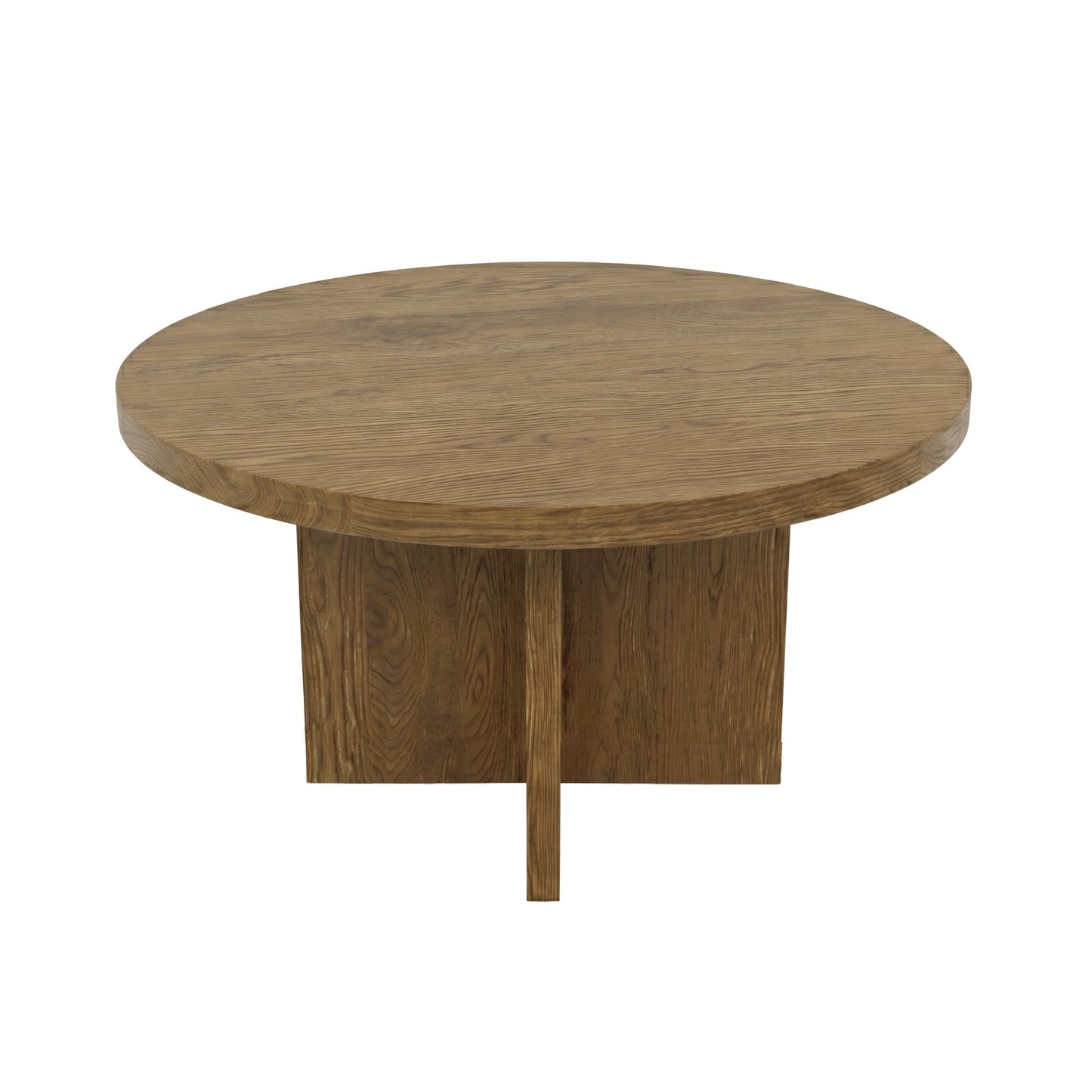 Donte Round Table, Oak - Alpine Furniture