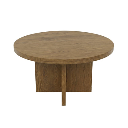 Donte Round Table, Oak - Alpine Furniture