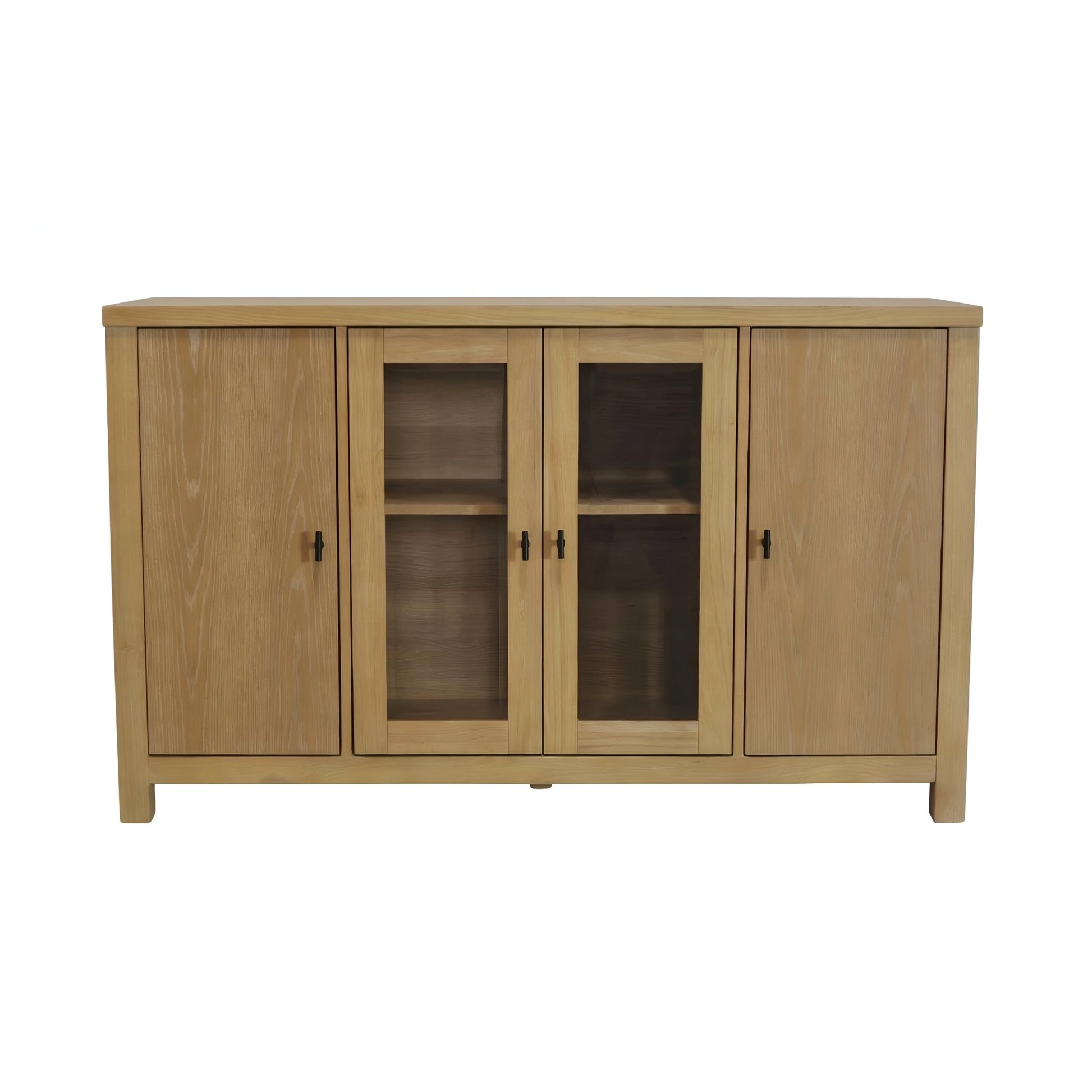 Eleanor Glass & Wood Sideboard - Alpine Furniture