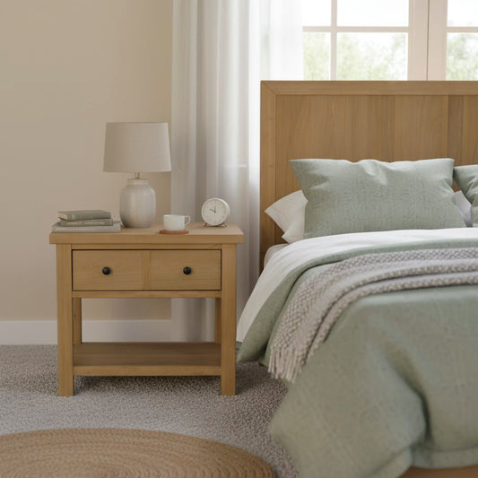 Emilia One Drawer Nightstand - Alpine Furniture