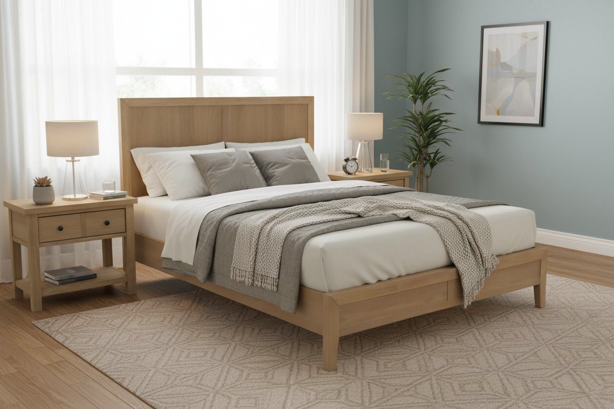 Alpine Furniture Emilia Platform Bed - Thumbnail 4