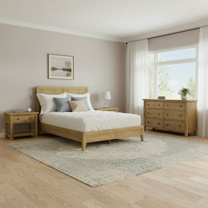 Emilia Platform Bed - Alpine Furniture