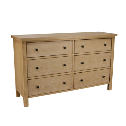 Emilia Six Drawer Dresser - Alpine Furniture