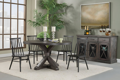 Felix Windsor Side Chairs, Set of 2 - Alpine Furniture