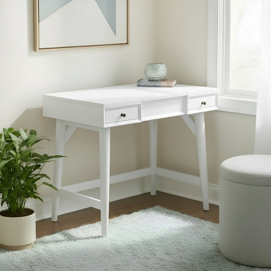 Flynn Bedroom Vanity, White - Alpine Furniture