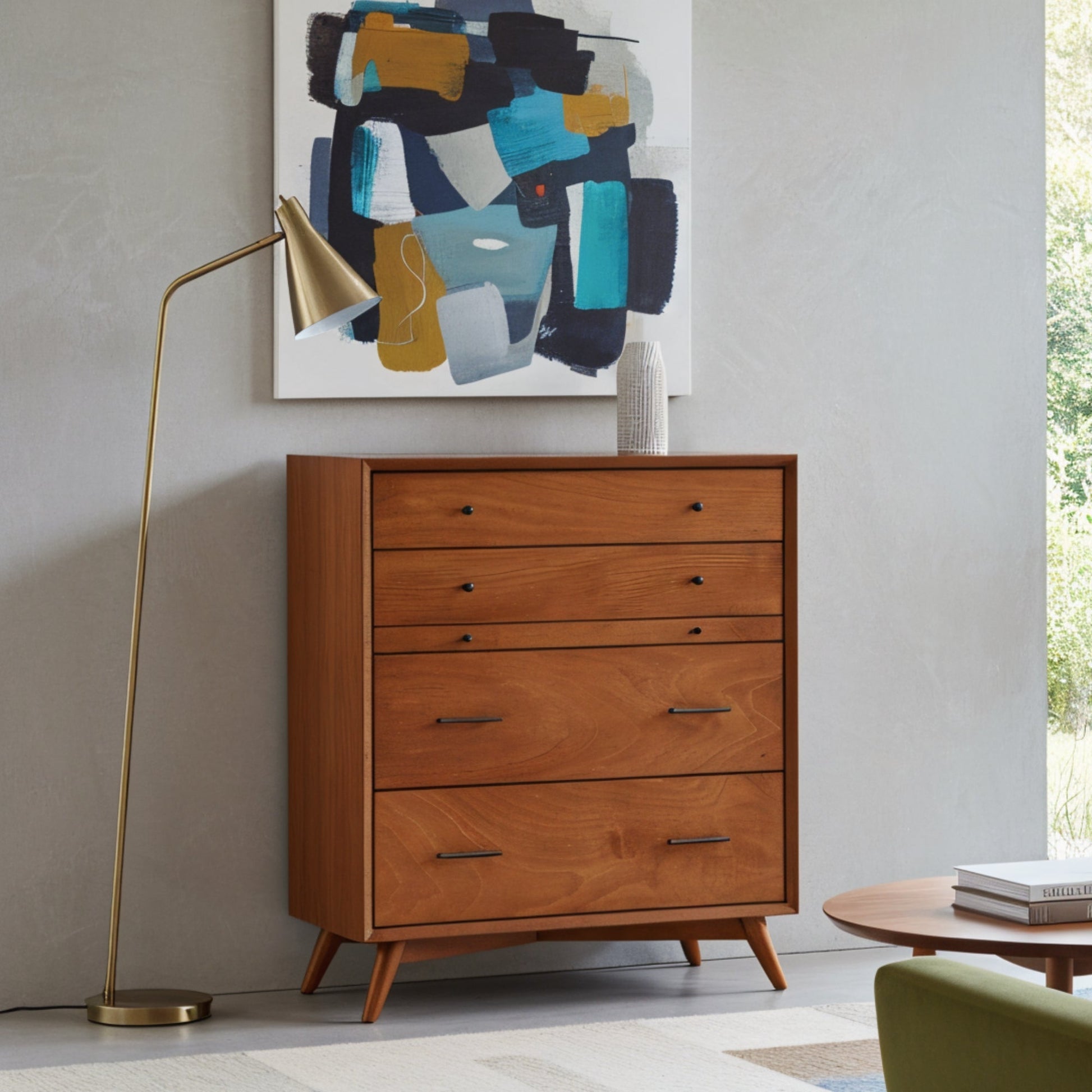 Flynn Chest, Chestnut - Alpine Furniture