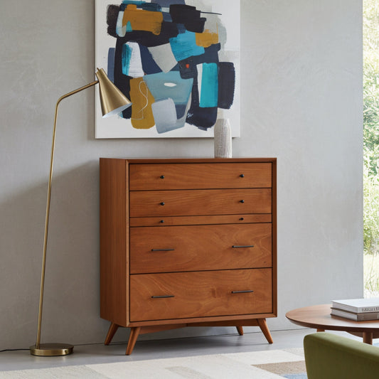 Flynn Chest, Chestnut - Alpine Furniture