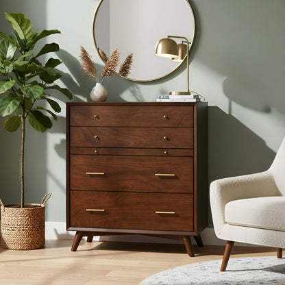 Flynn Chest, Walnut - Alpine Furniture