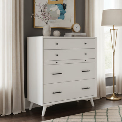 Flynn Chest, White - Alpine Furniture