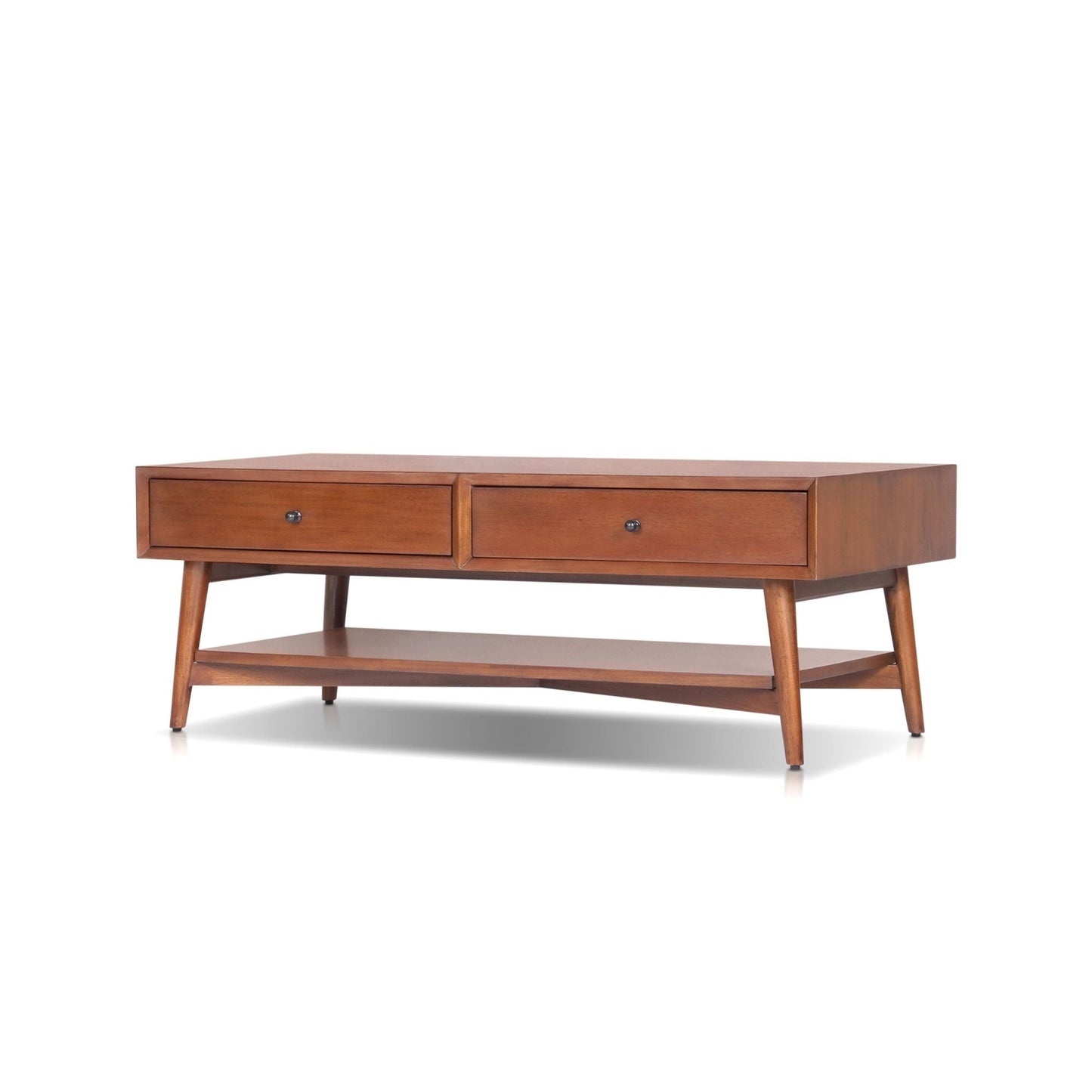 Flynn Coffee Table, Chestnut - Alpine Furniture