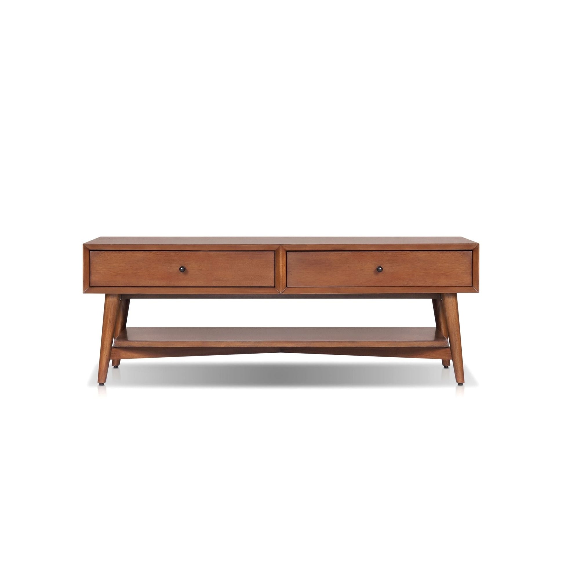 Flynn Coffee Table, Chestnut - Alpine Furniture