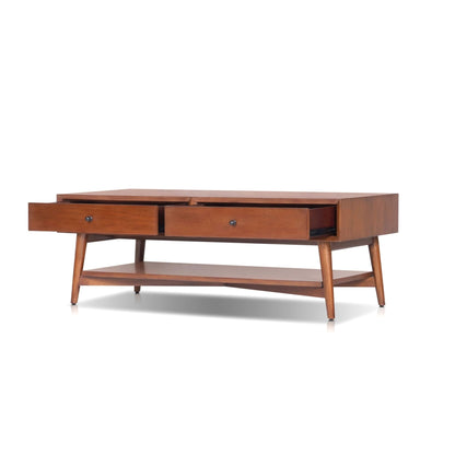 Flynn Coffee Table, Chestnut - Alpine Furniture