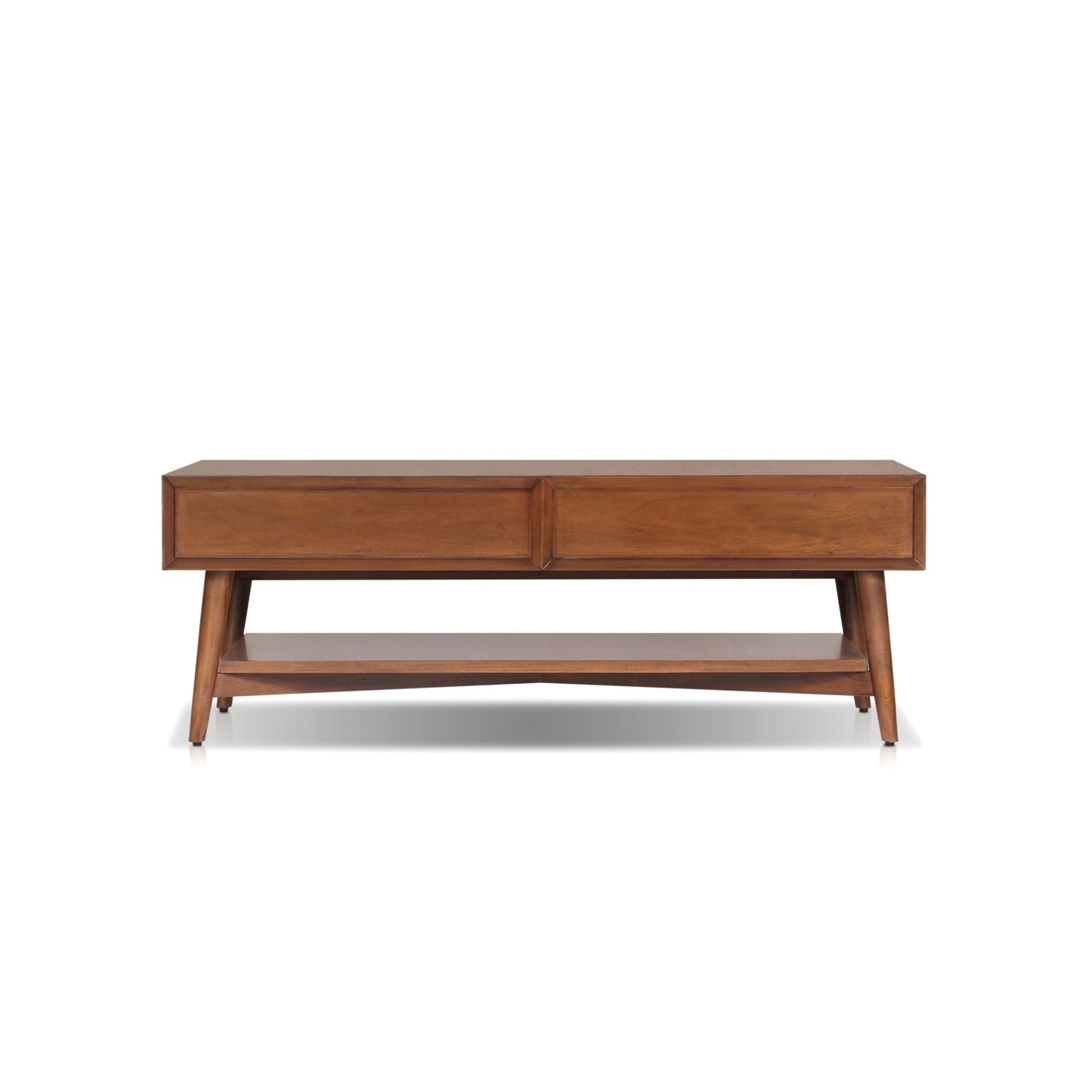 Flynn Coffee Table, Chestnut - Alpine Furniture