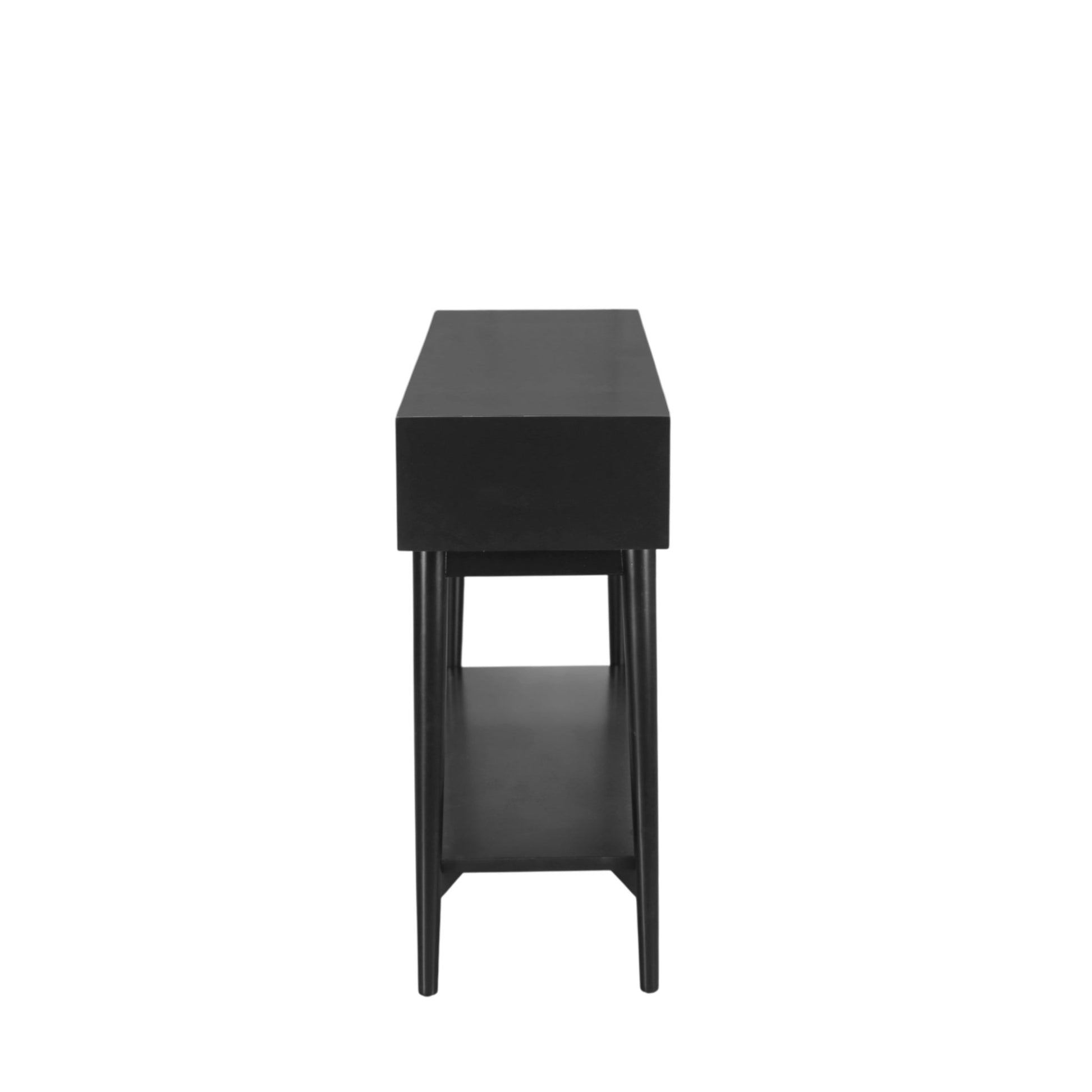 Flynn Console Table, Black - Alpine Furniture