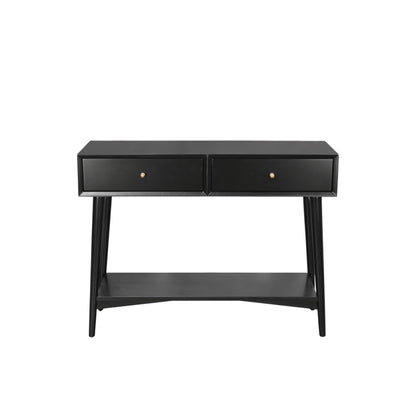 Flynn Console Table, Black - Alpine Furniture