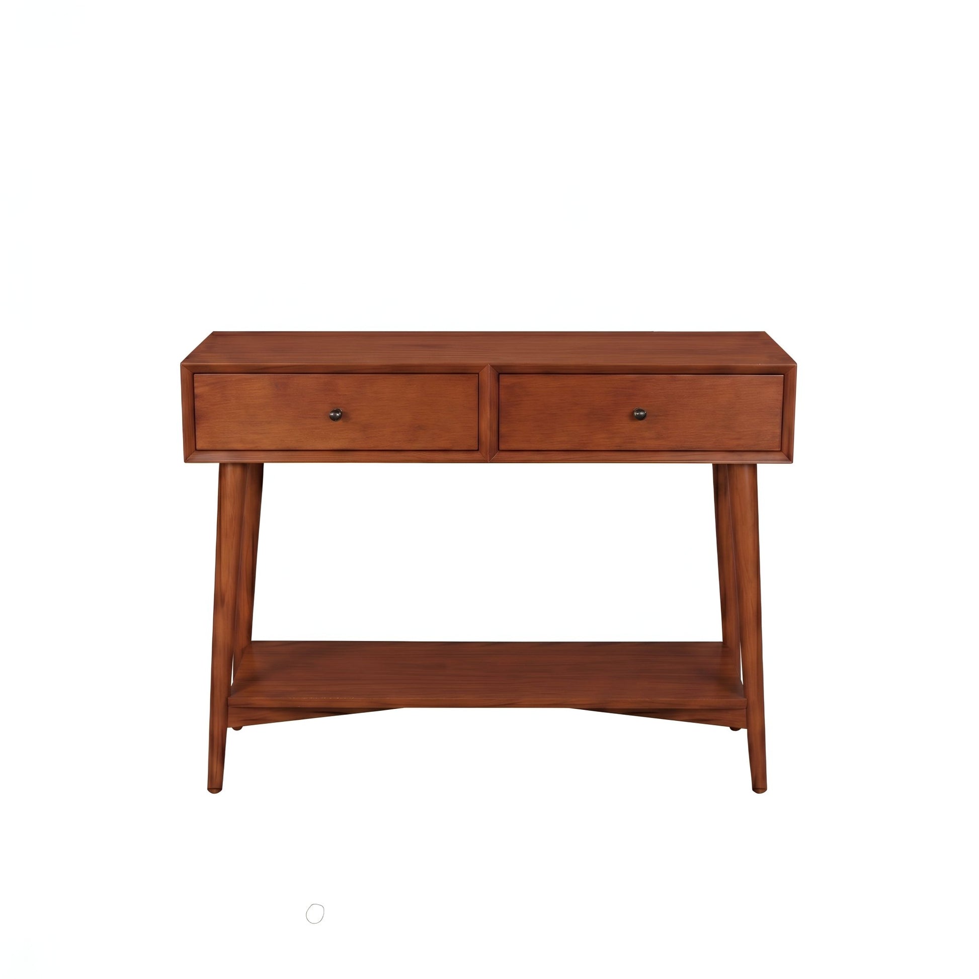 Flynn Console Table, Chestnut - Alpine Furniture