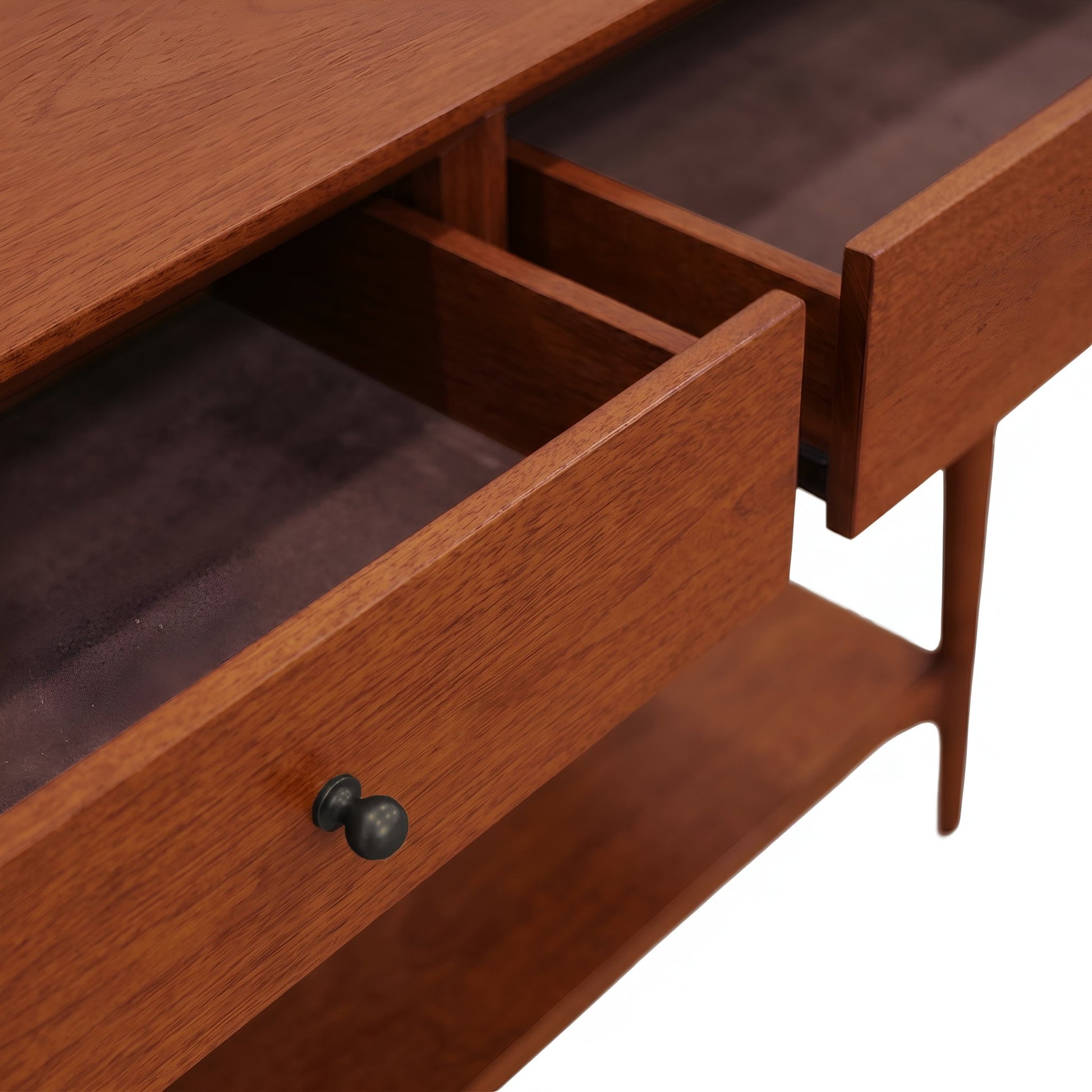 Flynn Console Table, Chestnut - Alpine Furniture