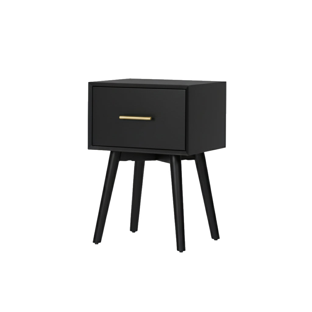 Flynn End Table, Black - Alpine Furniture
