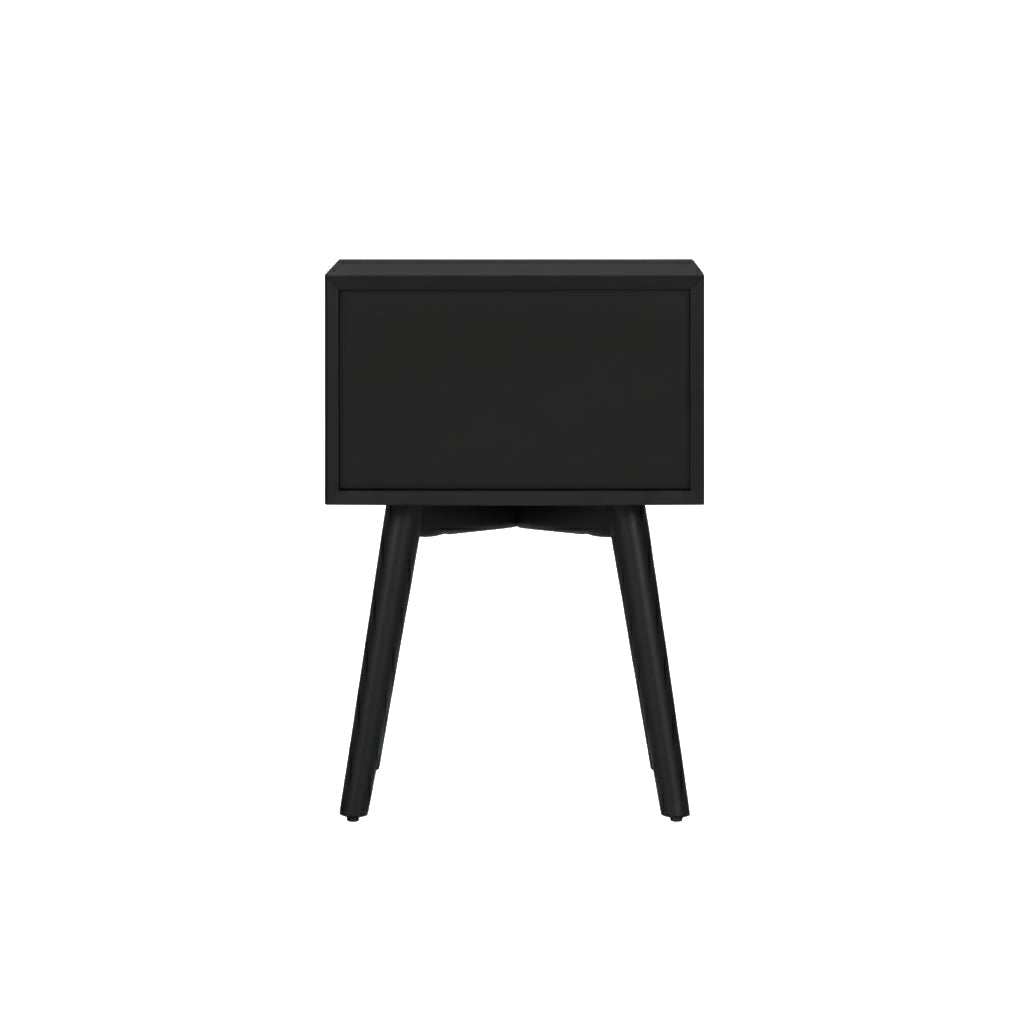 Flynn End Table, Black - Alpine Furniture